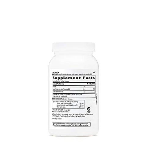 Óleo de Prímula Noturno para Mulheres 1300 mg | Equilíbrio Hormonal, Imunidade, Pele Saudável e Saúde do Coração | Vitamina Diária | 90 Cápsulas Softgel - GNC