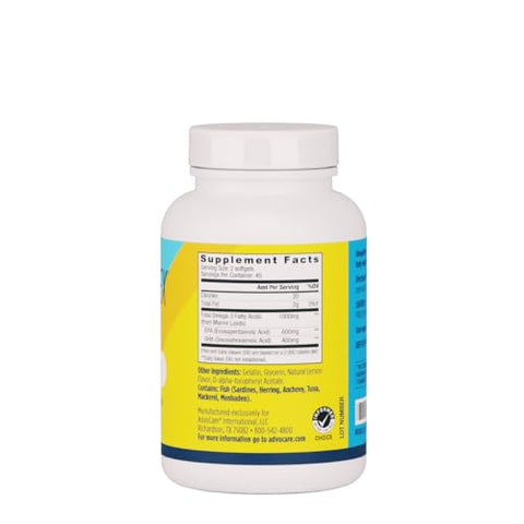 Omegaplex – Suplemento Alimentar de Ômega 3 com DHA | Marca em Destaque - AdvoCare