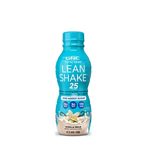 Total Lean Lean Shake – 25g de Proteína em apenas 170 Calorias, Baunilha – 12 porções - GNC