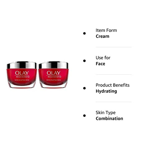 Regenerist Plus Creme Micro Sculpting, 50g (Pack com 2) - Olay