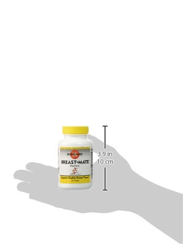 Breast-Mate Vegi-Tablets 120 Unidades | Fórmula Vegetariana | Saúde Mamária - Mushroom Wisdom