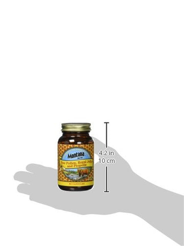 Cápsulas de Pólen de Abelha, Geléia Real e Própolis Honey Gardens, 90 Unidades – 100% Natural e Nutritivo