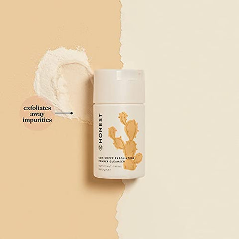 Skin Sweep Pó Esfoliante de Limpeza com Argila Kaolin | Detoxificar Purificar | Vegano Cruelty Free | 40g - Honest Beauty