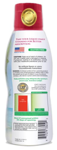 Multivitamínico Líquido para Adultos com 125 Nutrientes, Incluindo 85 Vitaminas – 125ml - Tropical Oasis