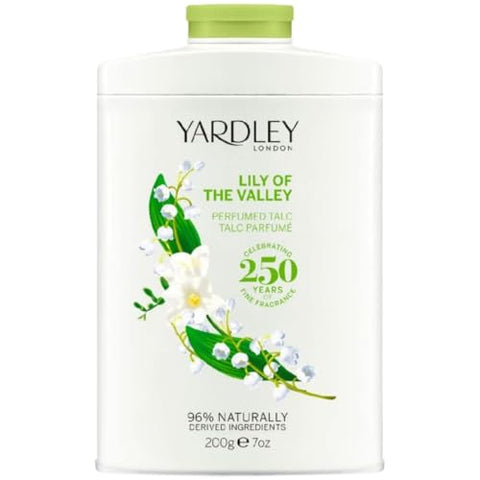 LiteZout - Yardley 200g Talco Lírio do Vale (2 Pacotes), por Litzout