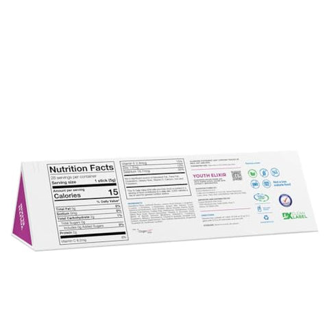 Juventude Elixir Usoway – Retardando os efeitos do envelhecimento (28 Sticks, Elixir Juventude)