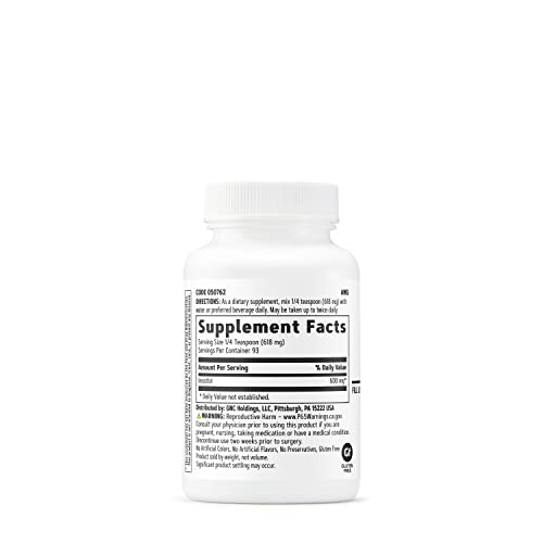 Inositol em Pó 600mg – 2 oz (56g): Benefícios para a Saúde e Bem-Estar - GNC