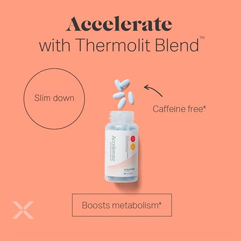 X xyngular - Xyngular Accelerate com Thermolit Blend | 30 Comprimidos | Vegano | Sem Glúten | Cápsulas para Energia