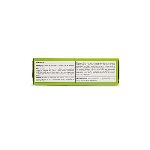 Spray Nasal Natural com Xilitol, Hidratante Nasal para Crianças e Adultos, 45 ml (1 unidade) - Xlear