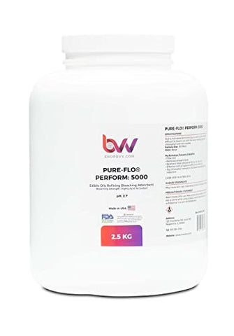BEST VALUE VACS - BVV Pure-Flo Perform 5000 – Branqueamento Altamente Ácido Ativado – 500g
