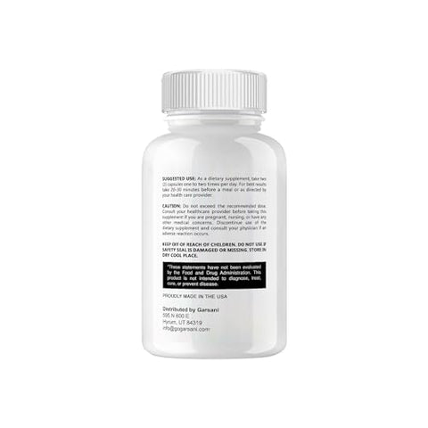 Garsani - Lean Bliss – Cápsulas Lean Bliss (3 Pacotes, 180 Cápsulas) – Emagreça com Saúde
