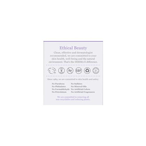 Derma E - DERMA-E Flora-Colágeno Avançado e Peptídeos Veganos – Creme Facial de Colágeno de Ação Dupla com Complexo de Peptídeos – Hidratante Facial Intensamente Hidratante para Linhas