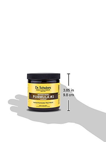 Dr. Schulze's - Dr. Schulze’s | Fórmula Intestinal #2 | Limpeza Herbal do Cólon | Pó Natural Detox | Suplemento Alimentar | Remova Resíduos Excessivos, Toxinas