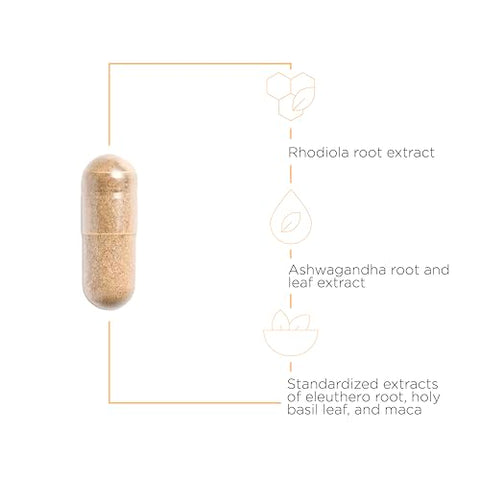 HPA Adapt – Suporte ao Estresse Saudável* – com Ashwagandha, Maca, Manjericão Sagrado – 60 cápsulas - Integrative Therapeutics