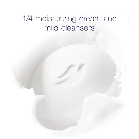 Sabonete Dove Original Hidratante com 1/4 de Creme Hidratante – 24 Unidades, 110g Cada