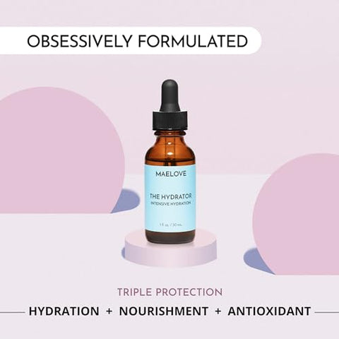Serum de Ácido Hialurônico com Vitamina B5, Sem Perfume, Leve – 30ml - MAELOVE