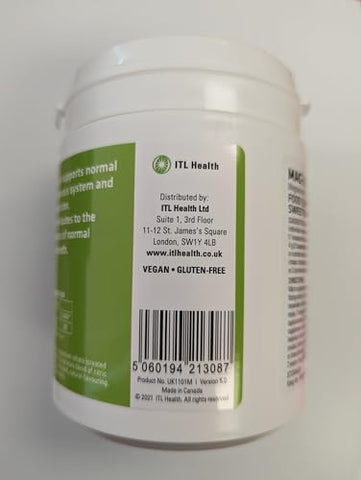 MAG365 Magnesium - Your Everyday Magnesium - ITL Health | MAG365 | Citrato de Magnésio Iônico | Metabolismo Saudável, Formação de Tecidos | 100g