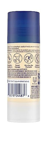 Unilever Vaseline Stick Jelly Shimmer Corporal Iluminador GLOW UP Cocoa para uma Pele Radiante e Hidratada – 3 Unidades de 40g