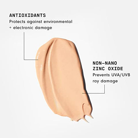 Guards Up Protetor Solar Diário Facial – Protetor Solar Mineral de Óxido de Zinco para Todos os Tipos de Pele – Leve, Semelhante à Pele, Não-Nano – Vegano e Seguro para Gestantes (50 ml) - Versed