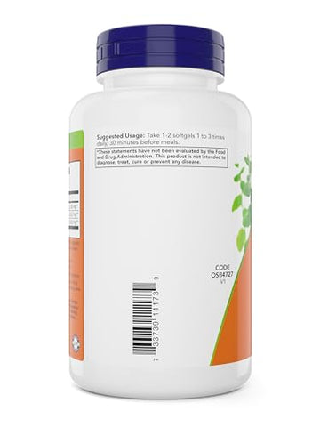 NOW Foods - Now Peppermint Gels com Óleo de Gengibre e Óleo de Funcho, 150 Softgels (Pacote com 2), Revestimento Entérico
