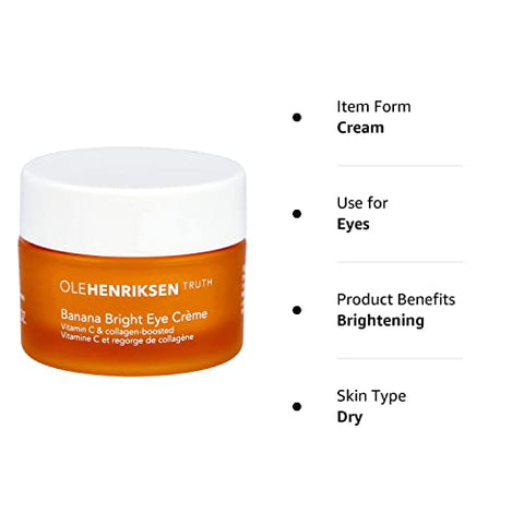 Banana Bright Eye Crème 15 mL – Creme para os Olhos HIKARU Ole Henriksen - Ole Henriksen