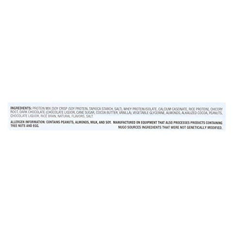 Nutrition – Barra Slim Brownie Crunch – 45g (Embalagem com 12 unidades) - NuGo