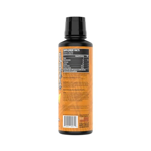 VMI Sports - L-Carnitina 3000 Líquida | Suplemento de 3000 mg de Carnitina | Zero Calorias Zero Açúcar Keto Friendly para Homens e Mulheres – Sabor Delicioso | 31 Porções (Laranja Abacaxi, 473 ml)