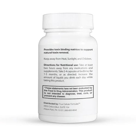 True Cellular Formulas - TrueCarbonCleanse™ – Detoxificador Perfeito para o Intestino – Marca Líder em Limpeza Intestinal