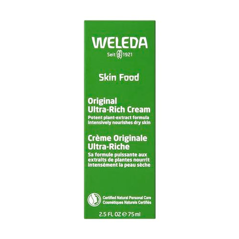 Skin Food Original Creme Corporal Ultra-Rico 75ml, Hidratante Vegetal com Pensamento, Camomila e Calêndula - Weleda