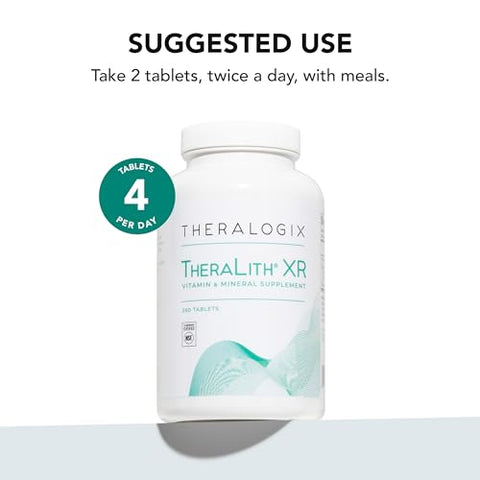 TheraLith XR Vitamina – Suporte para Saúde Renal – 60 cápsulas - Theralogix