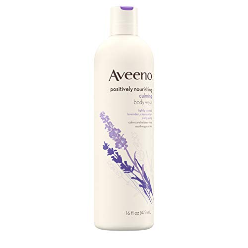 Positively Nourishing Body Wash Calmante com Lavanda e Camomila – 250ml - Aveeno