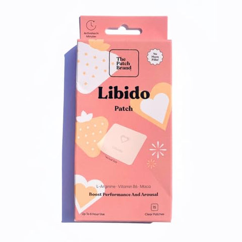 The Patch Brand - Patch de Libido da Marca | Bem-Estar Natural com L-Arginina, Vitamina B6 e Maca | 100% Natural e Eficaz