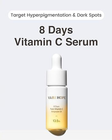 VARIHOPE - Soro Vitamina C 8 Dias (15ml) – Reduz Hiperpigmentação
