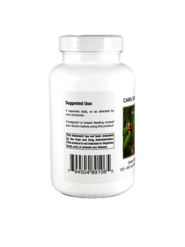 Supreme Nutrition Products - Supreme Nutrition – Camu Supreme: 120 Cápsulas Vegetarianas de Camu Camu Puro – Potencialize sua Saúde com a Marca Líder em Nutrição