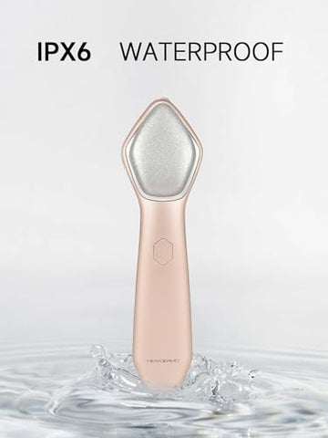 Máquina de Microdermoabrasão Pro, Grande Ferramenta de Varinha de Microdermoabrasão Elétrica com Diamante, 3 Níveis de Frequência para Esfoliação Facial e Corporal – Cuidados com a Pele (Rosa) - NEWDERMO