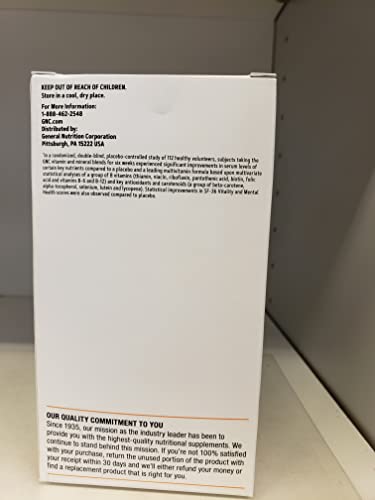 Energia Multivitamínico Feminino – 60 cápsulas – 100% das necessidades diárias – Marca GNC - GNC