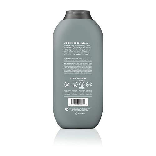 Men, Kit 3 Unidades Sabonete Líquido 532 ml Cada (Sea Surf, Cedro Cipreste, Sálvia Junípero) - Method