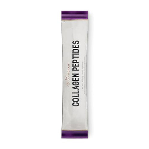 Pó de Peptídeos de Colágeno Live Conscious em Pacotes – Colágeno Hidrolisado em Pó – Cabelo, Pele, Unhas – Embalagem sem Sabor – 100% Natural