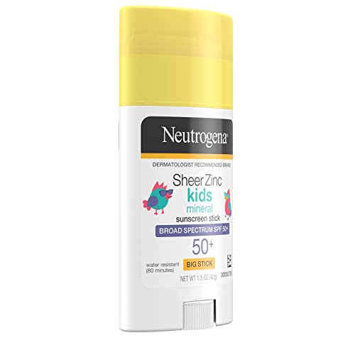 Protetor Solar Infantil Neutrogena Sheer Zinc Oxide Stick Mineral FPS 50 – 50g