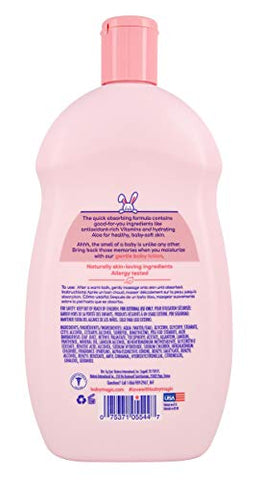 Baby Magic - Loção Suave para Bebês Baby Magic | 16,5 fl oz (Pack com 6) | Vitaminas | 495 ml (Pack com 6) |