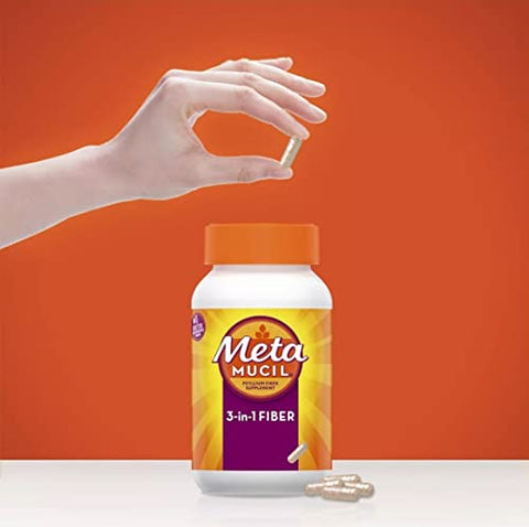 Fibra Terapia para Regularidade, Suplemento de Fibra, 170 Unidades (Pacote com 2) – Marca Metamucil - Metamucil