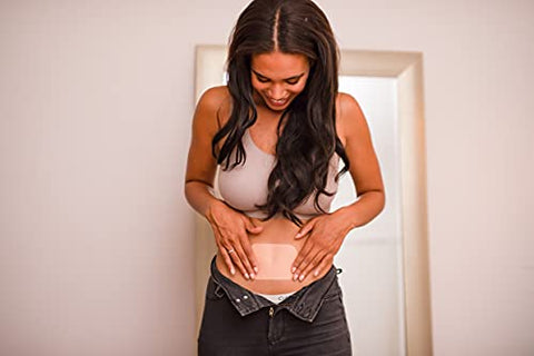 Alívio da dor menstrual LILAS – Adesivo para cólicas – Pacote com 10 unidades