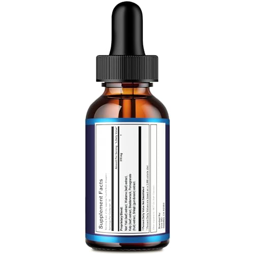 VIVE MD - Prostadine Drops – Fórmula Oficial Prostadine para Saúde da Próstata e Problemas de Micção – Extra Forte com Romã – Avaliações Prostadine (Pacote com 5)
