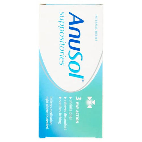 Tratamento para Hemorroidas – 24 Supositórios [Saúde e Beleza] - Anusol