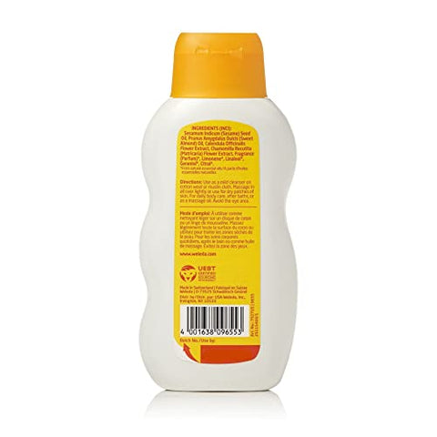 Óleo de Bebê Calêndula Weleda, 200 ml, Cuidado Natural com Calêndula, Amêndoa Doce e Óleos de Gergelim