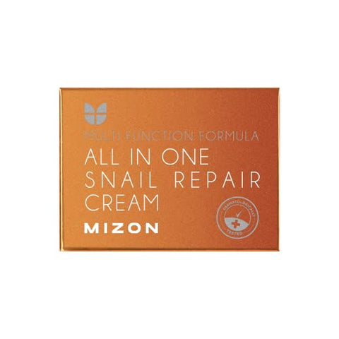 Creme Reparador de Caracol MIZON All In One, Hidratante Facial Dia e Noite com Extrato de Mucina de Caracol, Cuidados Coreanos com a Pele, Antirrugas