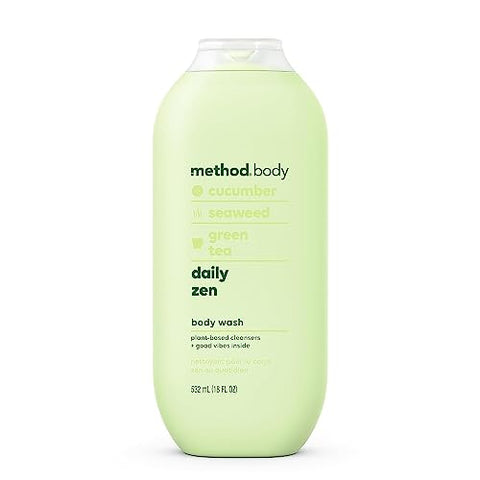 Kit de Variedades de Sabonetes Method – 3 Fragrâncias – Simplesmente Nutritivo, Paz Pura e Zen Diário – 532 ml Cada