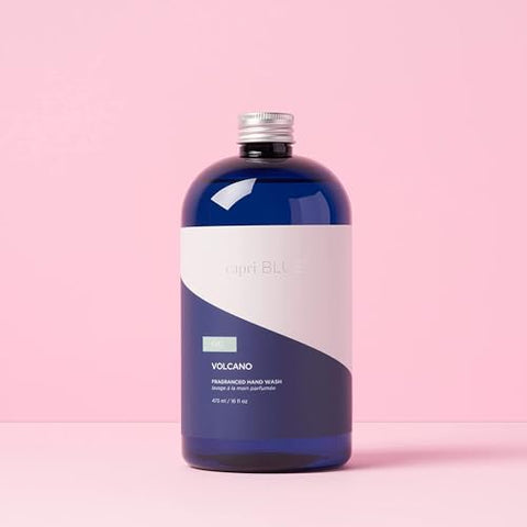 Recarga de Sabonete Líquido Capri Blue Volcano – Higienizador de Mãos – Cuidados com a Pele – Notas de Frutas Tropicais e Açúcar – 500ml