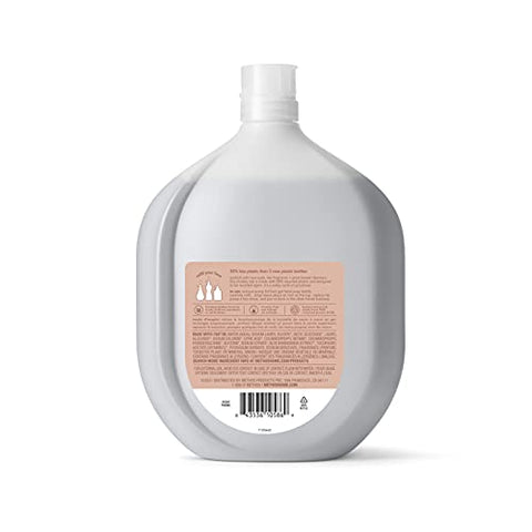 Recarga de Sabonete Líquido Method Premium Gel, Baunilha Framboesa, Frasco Reciclável, Fórmula Biodegradável, 1000 ml (Pacote com 4)