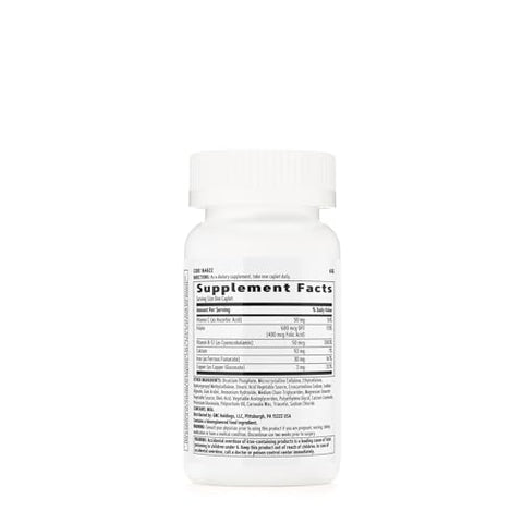 Women’s Iron Complete Multivitamin – 60 Caplets, Aumenta a Absorção de Ferro - GNC